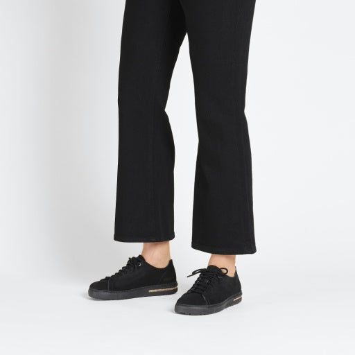 Bend Low Decon Black Nubuck Leather Regular