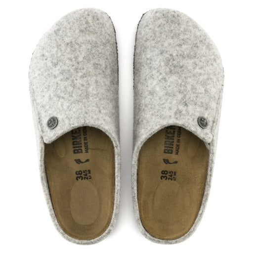 Zermatt Light Grey Wool Felt Narrow